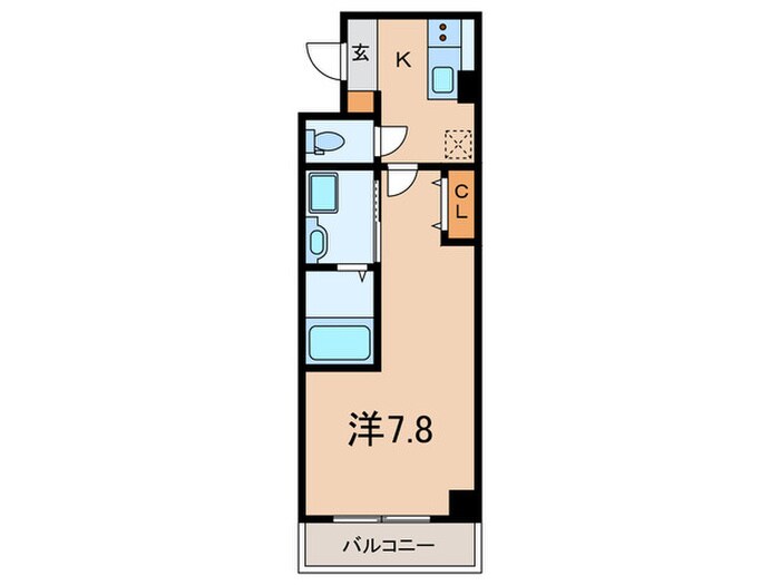 AILE南塚口Ⅱの物件間取画像