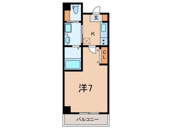 AILE南塚口Ⅱの物件間取画像