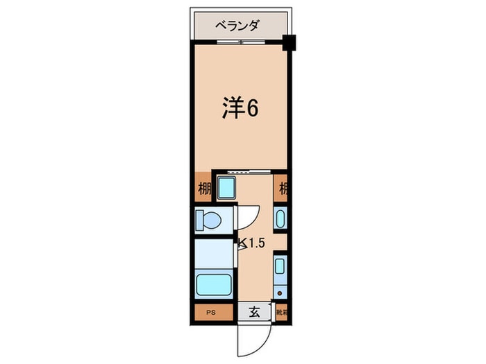 エトールⅢの物件間取画像