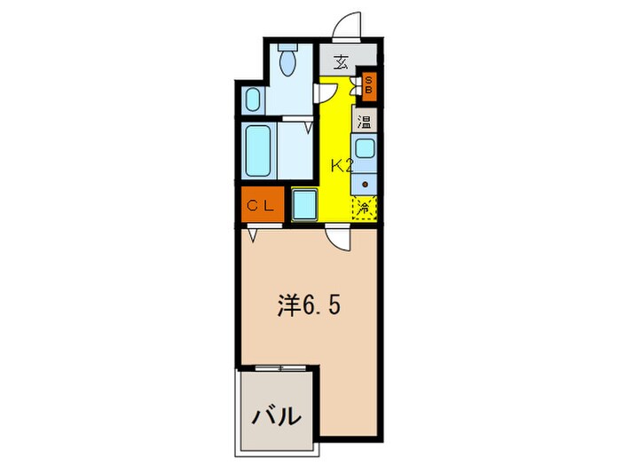 プリムローズ正野の物件間取画像