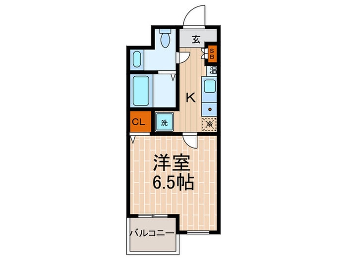 プリムローズ正野の物件間取画像