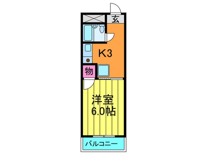 パークハイツエクセルの物件間取画像