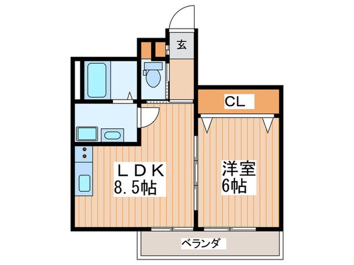 グレ－トヒルズ６番館の物件間取画像