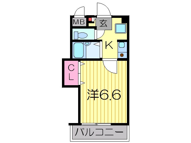 コラソンスクエアの物件間取画像