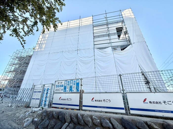 仮)枚方市北中振共同住宅　新築の物件外観写真