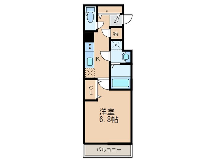 S-RESIDENCE 神戸元町の物件間取画像