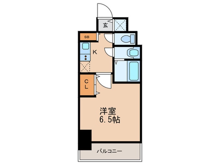 S-RESIDENCE 神戸元町の物件間取画像