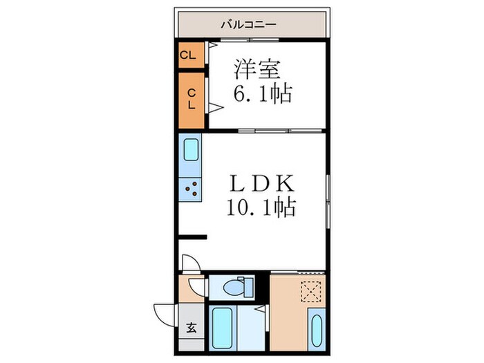 仮)ソーニョ西京極の物件間取画像