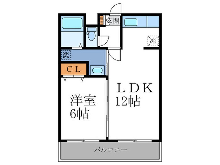 エスポワール北山Ⅱの物件間取画像