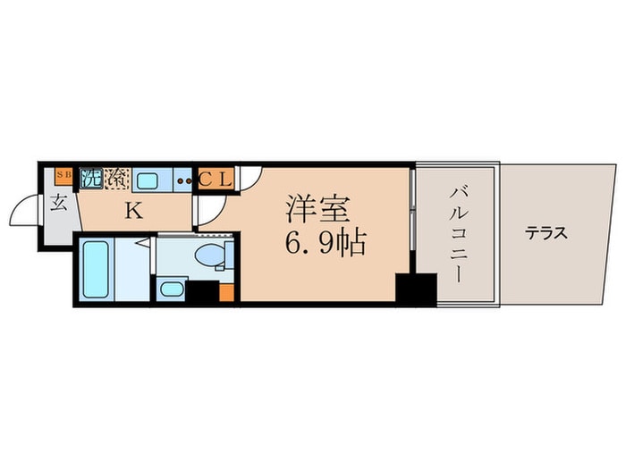 仮）ａｔｔｒｉｃｅ太秦天神川の物件間取画像