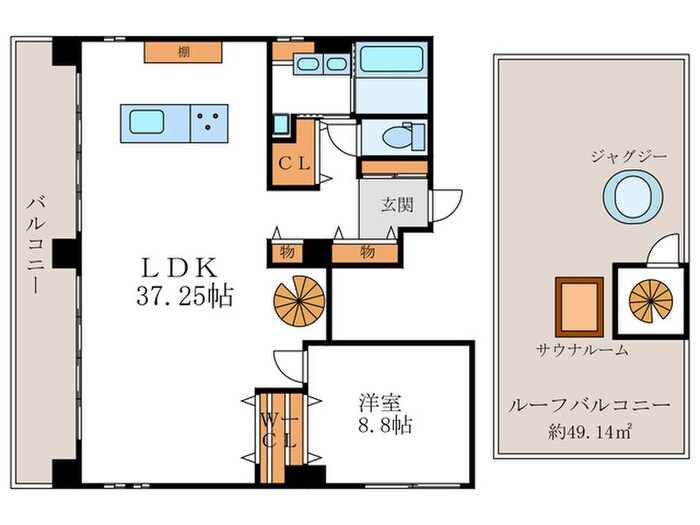 ａｔｔｒｉｃｅ太秦天神川の物件間取画像