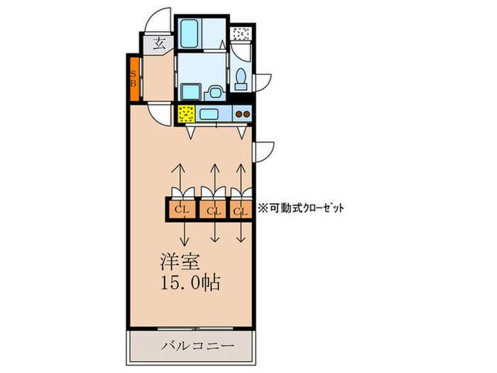 ベリ－モンテ新大阪の物件間取画像