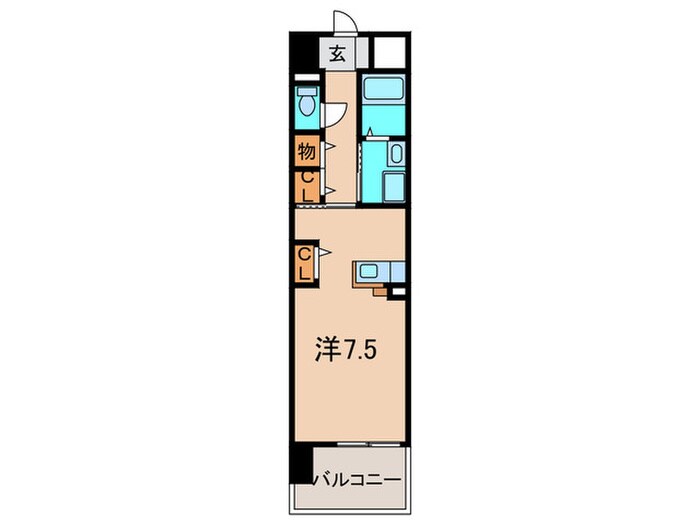 ベクエムハウゼの物件間取画像