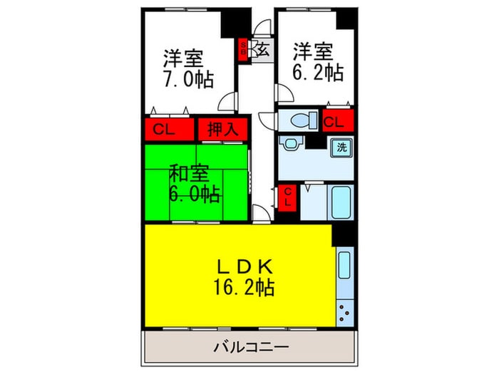 アーバンパーク緑地公園の物件間取画像