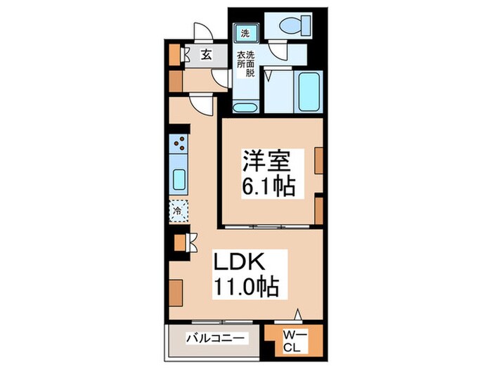 ヌーヴェルセゾン和泉大宮の物件間取画像