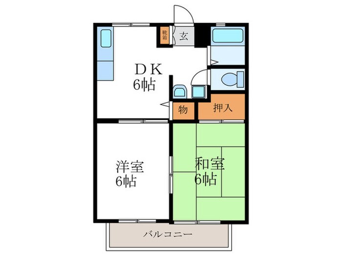 ドエル梅津の物件間取画像