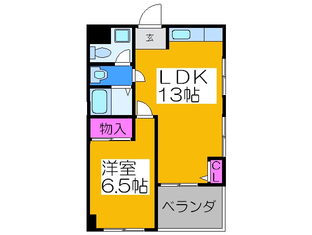 長居パ－クサイドプラザの物件間取画像