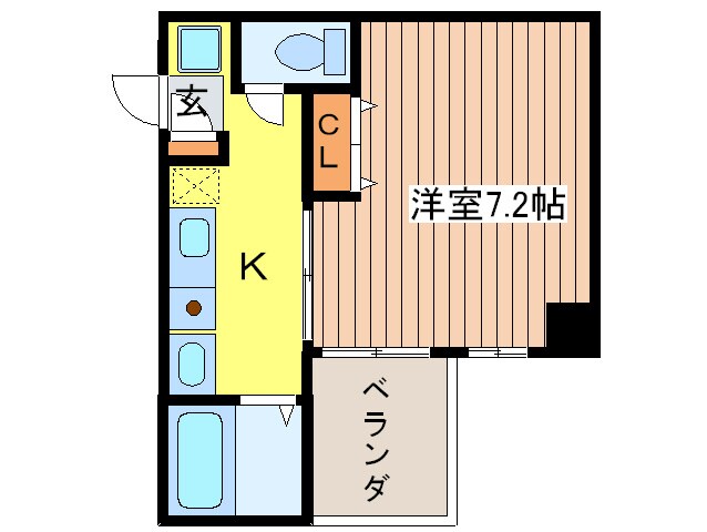 Ｍ　ＰＬＡＺＡ長堀の物件間取画像