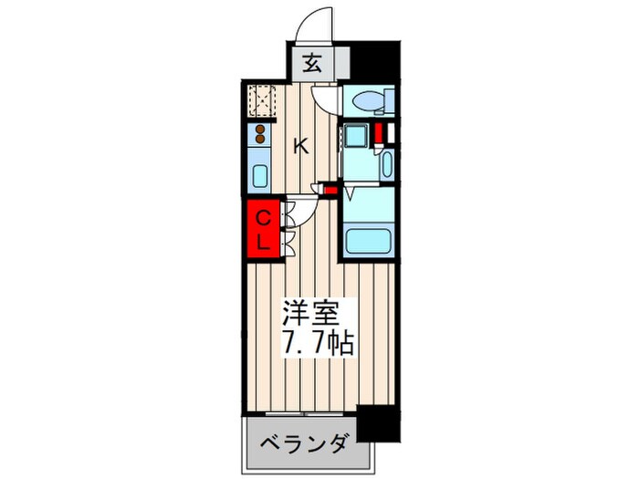 アーバネックス心斎橋の物件間取画像