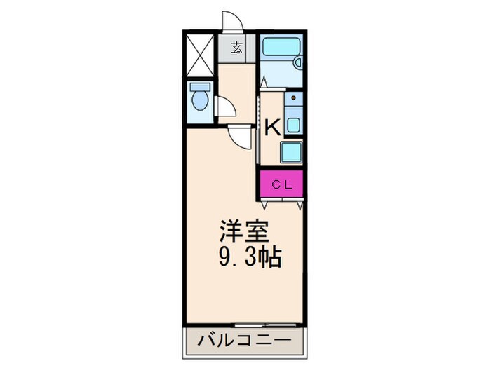 エスペランサ高槻の物件間取画像