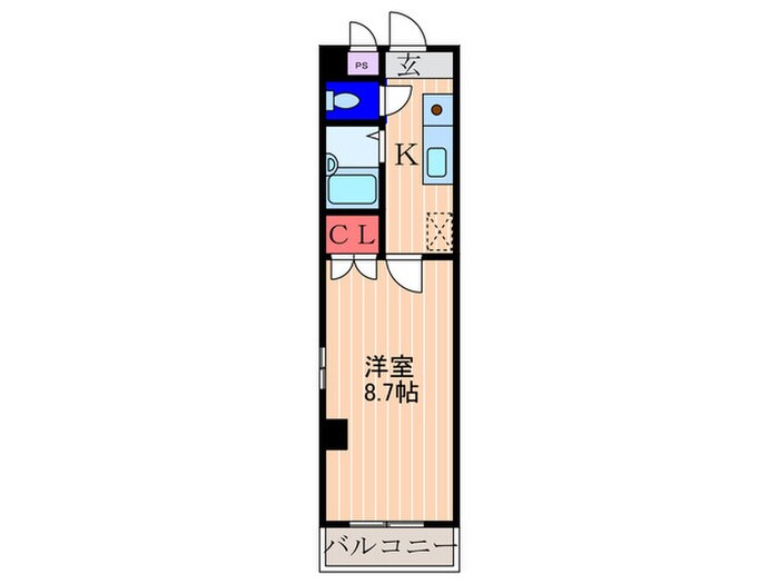 京都一番館の物件間取画像