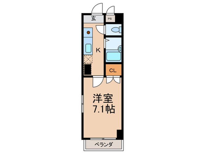 京都一番館の物件間取画像