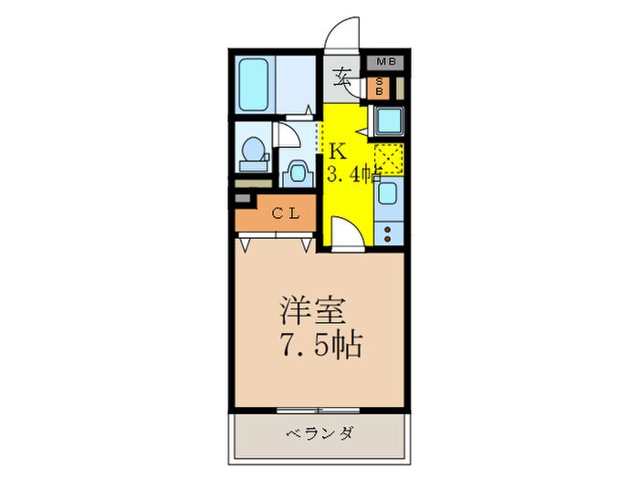 物件間取画像