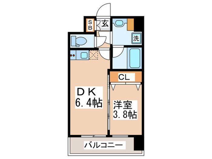 ディームス御幣島の物件間取画像