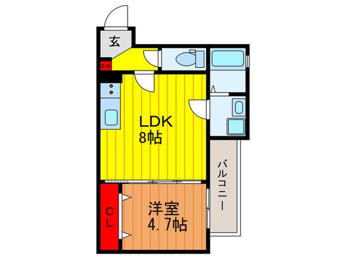 ALEGRIA門真元町の物件間取画像