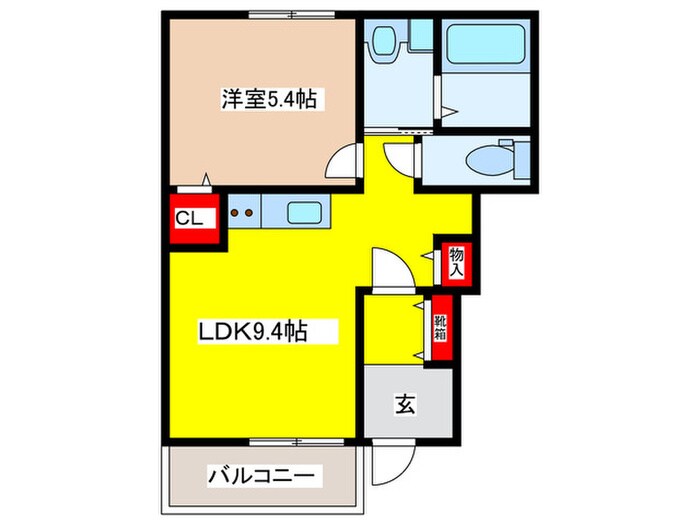 メゾンNの物件間取画像