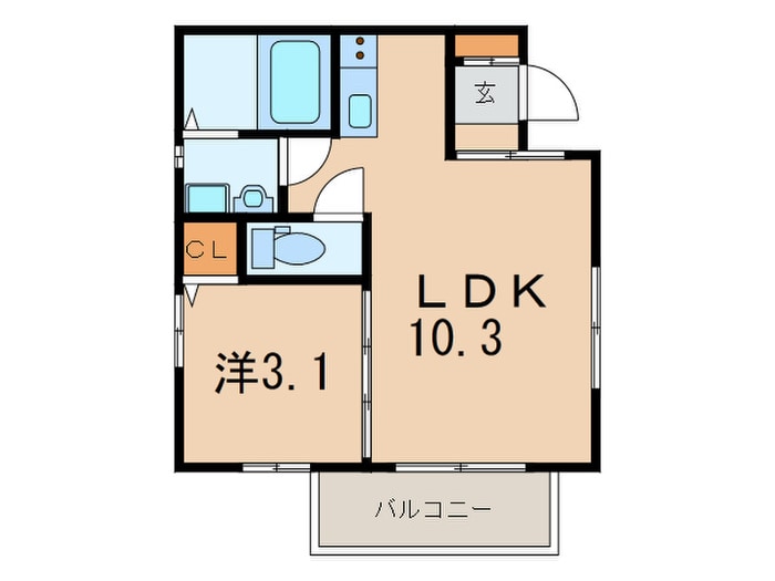 ESPECIAL明石の物件間取画像