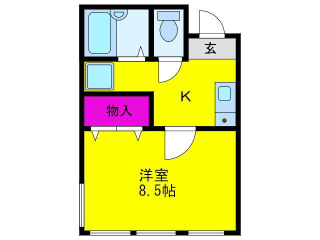 稲垣ビルの物件間取画像