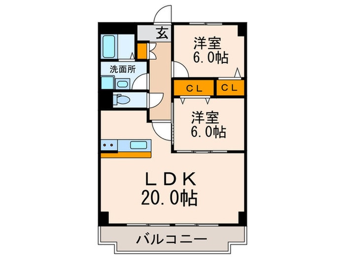 メゾンＮ緑丘の物件間取画像