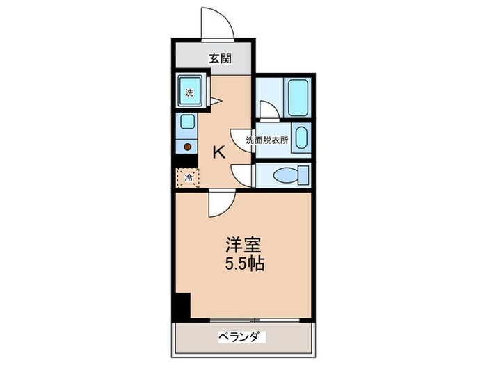 ボンド－ル四天王寺の物件間取画像