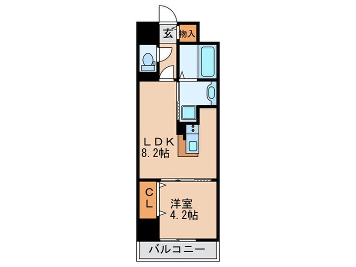 ザ　カームの物件間取画像