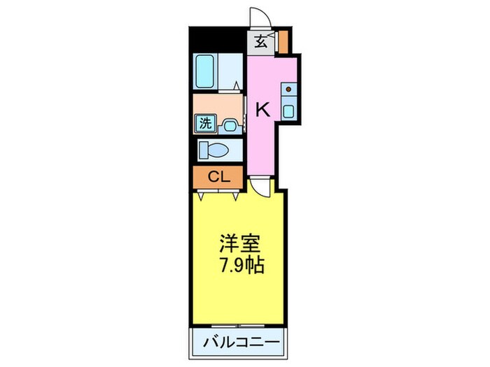 イ－ズコ－ト緑地公園の物件間取画像