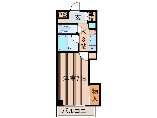 ラ・ビスタ暁の物件間取画像