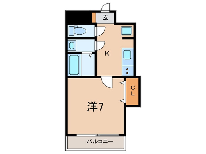 Ｌｕｘｅ芦屋南の物件間取画像