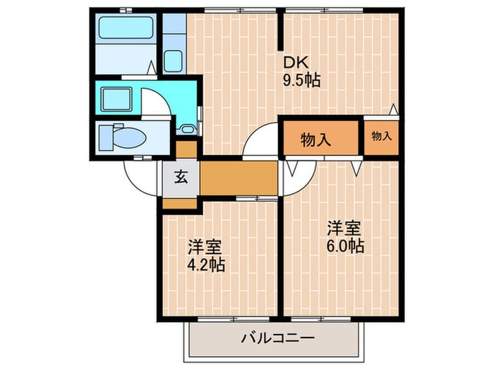 サンライフ芝の物件間取画像