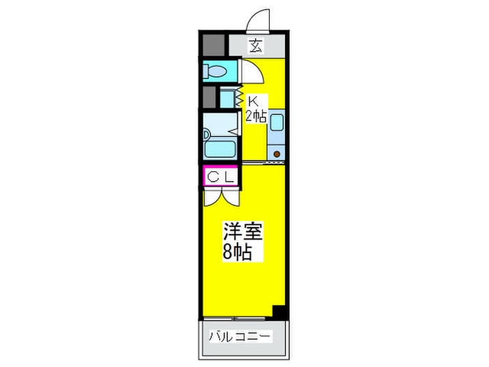 ア－バン堺東の物件間取画像