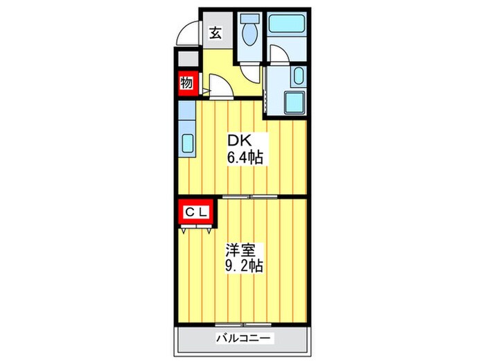 フジパレス池田の物件間取画像