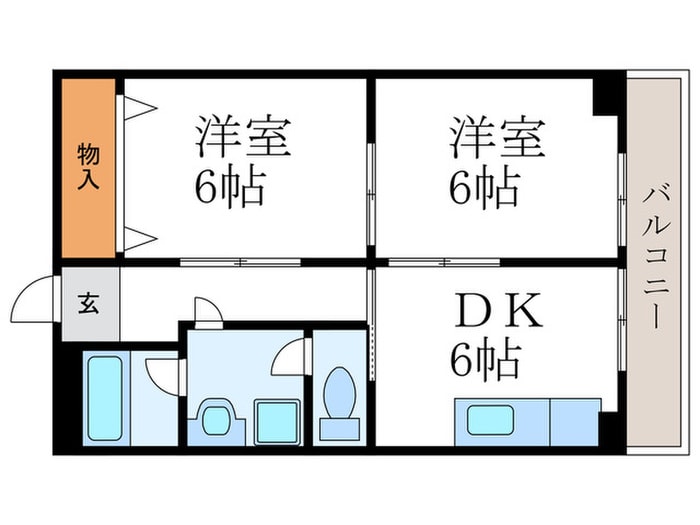 Ｒｏｓｅ音羽川の物件間取画像