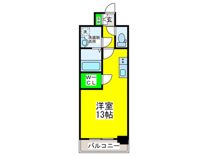 PHOENIX難波EASTの物件間取画像