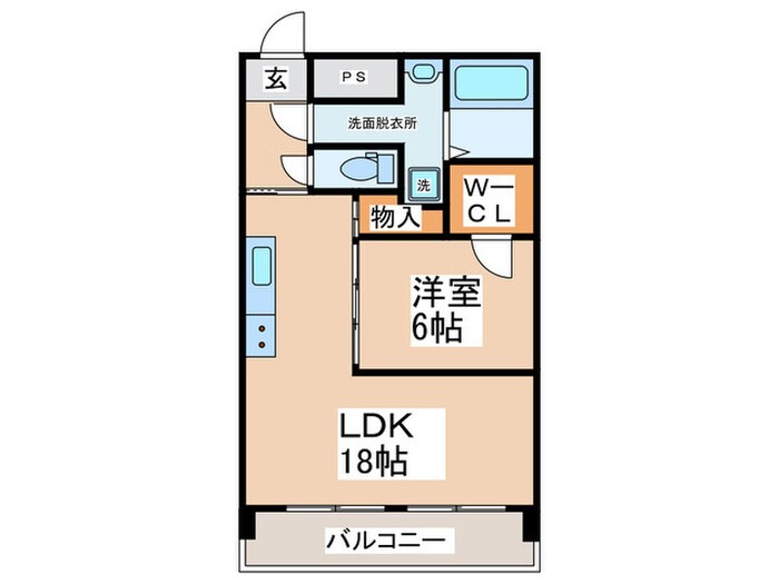 PHOENIX難波EASTの物件間取画像