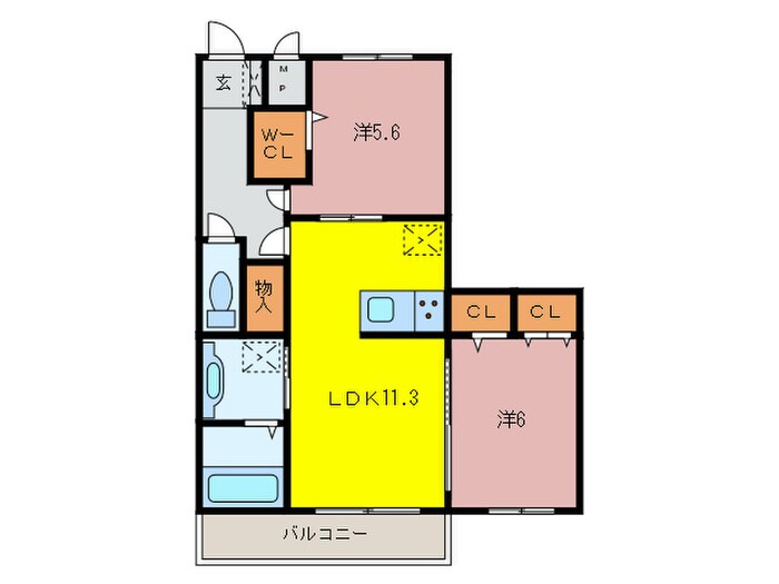 夢の物件間取画像