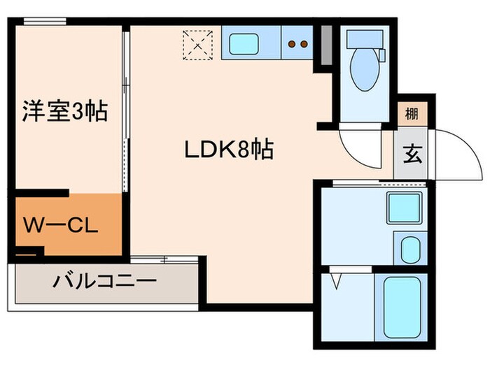 S-MOVE　三国の物件間取画像