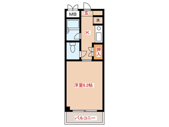 アヴェニ－ルの物件間取画像