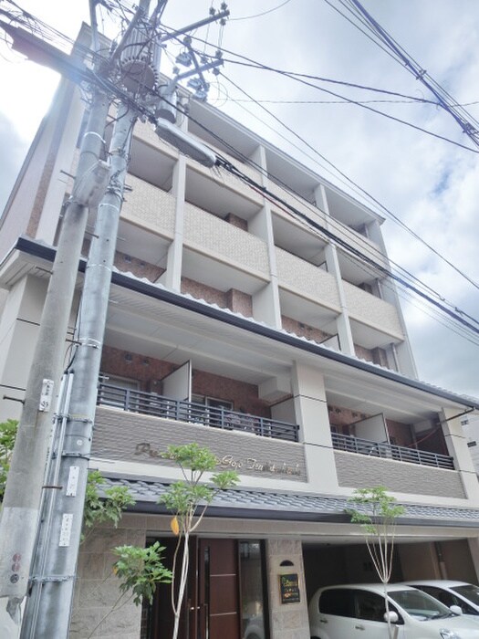 ﾌﾟﾚｻﾝｽ京都五条天使突抜(402)の物件外観写真