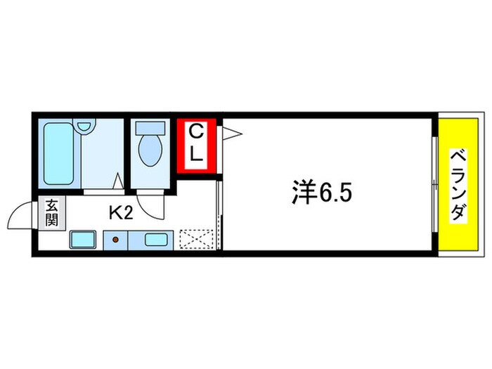 プリンスハイツ太秦の物件間取画像