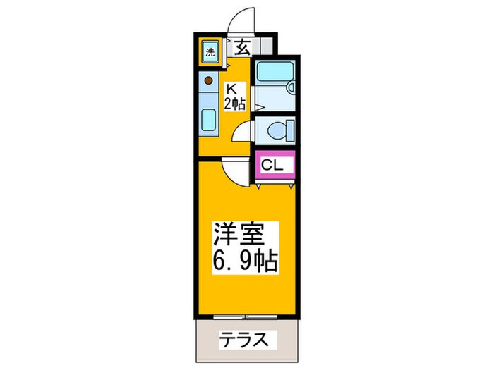 ラパス高倉台の物件間取画像